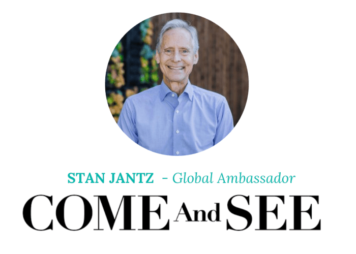 Stan Jantz, Come and See Foundation, Ministry and Marketing, for The Chosen TV Series